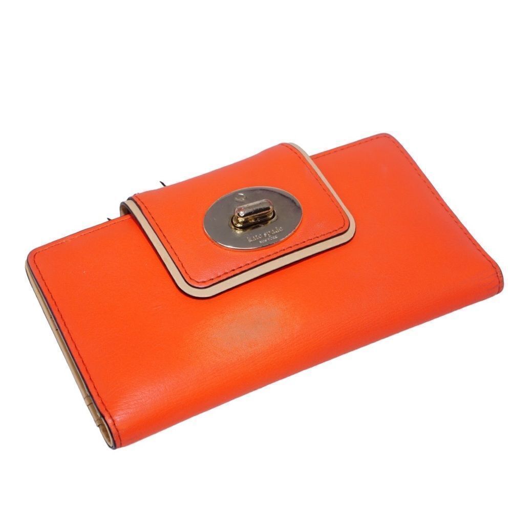 Kate Spade Hampton Road Turnlock Stacy Leather Bifold Wallet